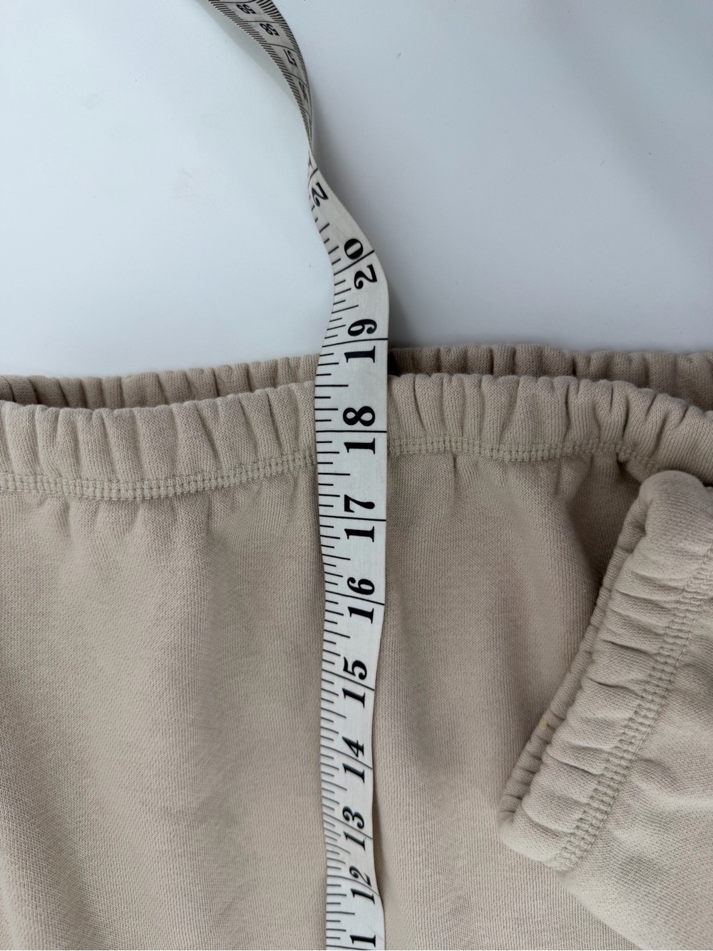 ZARA Beige Cropped Fleece Lined Hoodie Sweatshirt Neutral Tan Women's Size S - Picture 3 of 4